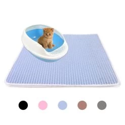 Tapis Capteur De Litière Pour Chats - StopLitière™ 30 Tapis Capteur De Litière Pour Chats - StopLitière™ -Chats Fournitures Magasin Pets Cats Litter Mat Bed House Floor Portable Double Layer Double Layer cat bed Waterproof Home Mat Cat Products Pour toi Mon chat 1667315850