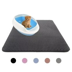 Tapis Capteur De Litière Pour Chats - StopLitière™ 26 Tapis Capteur De Litière Pour Chats - StopLitière™ -Chats Fournitures Magasin Pets Cats Litter Mat Bed House Floor Portable Double Layer Double Layer cat bed Waterproof Home Mat Cat Products Pour toi Mon chat 1667315853