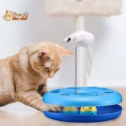 Jouet à Balles Et Plumes : 2 Jouets En 1 Interactifs Pour Chat - Pilou-Pilou™ 15 Jouet à Balles Et Plumes : 2 Jouets En 1 Interactifs Pour Chat - Pilou-Pilou™ -Chats Fournitures Magasin Pilou Pilou 2 jouets en 1 interactifs pour chat Pour toi Mon chat 1653912929