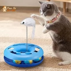 Jouet à Balles Et Plumes : 2 Jouets En 1 Interactifs Pour Chat - Pilou-Pilou™ 16 Jouet à Balles Et Plumes : 2 Jouets En 1 Interactifs Pour Chat - Pilou-Pilou™ -Chats Fournitures Magasin Pilou Pilou 2 jouets en 1 interactifs pour chat Pour toi Mon chat 1653912932