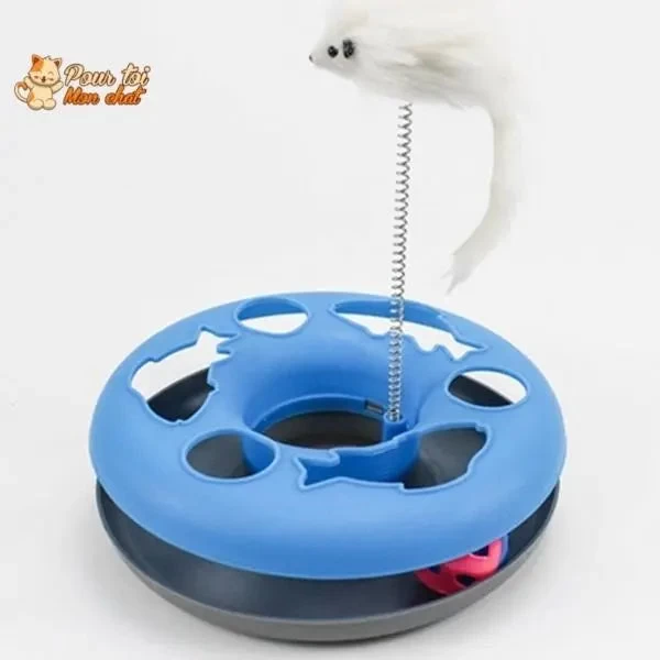 Jouet à Balles Et Plumes : 2 Jouets En 1 Interactifs Pour Chat - Pilou-Pilou™ 8 Jouet à Balles Et Plumes : 2 Jouets En 1 Interactifs Pour Chat - Pilou-Pilou™ – Image 8