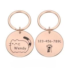 Plaque De Collier Personnalisée En Acier Inoxydable Pour Chat -Chats Fournitures Magasin Plaque de collier personnalisee en acier inoxydable pour chat Pour toi Mon chat 1687523152750 e3d5f2a6 f57a 4c60 bc05 e1456c603b2c