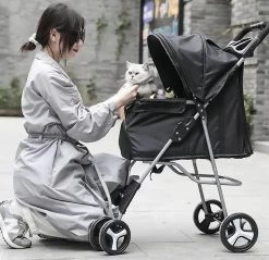 Poussette Amovible Pour Chat