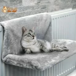 Chats Fournitures Magasin -Chats Fournitures Magasin Poz Hamac Lit doux a poser sur fenetre et radiateur Pour chat Pour toi Mon chat 1658605009