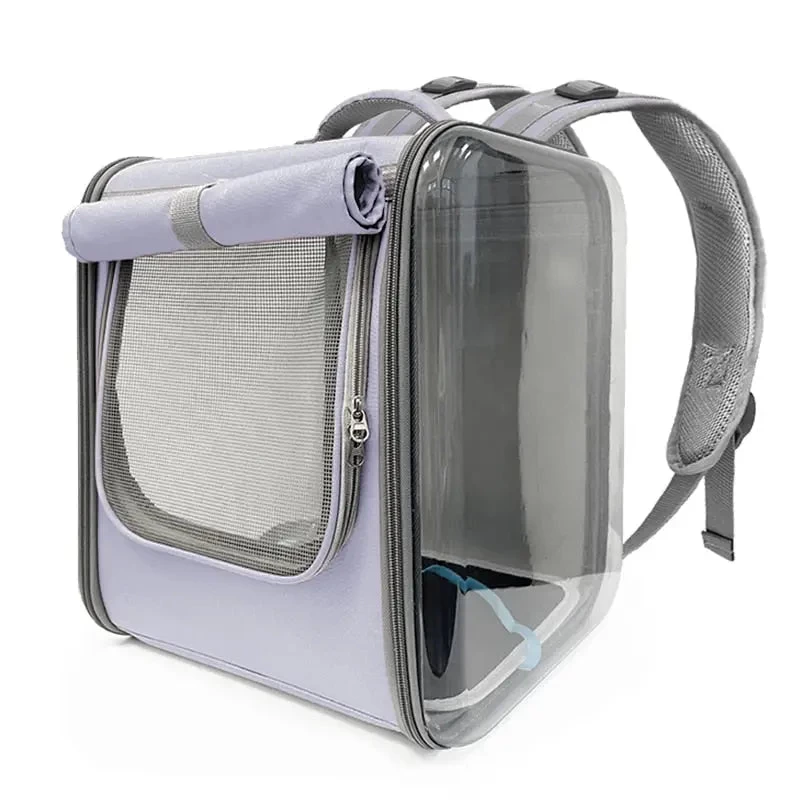 Sac à Dos Carré De Transport Spacieux Pour Chat 10 Sac à Dos Carré De Transport Spacieux Pour Chat – Image 10