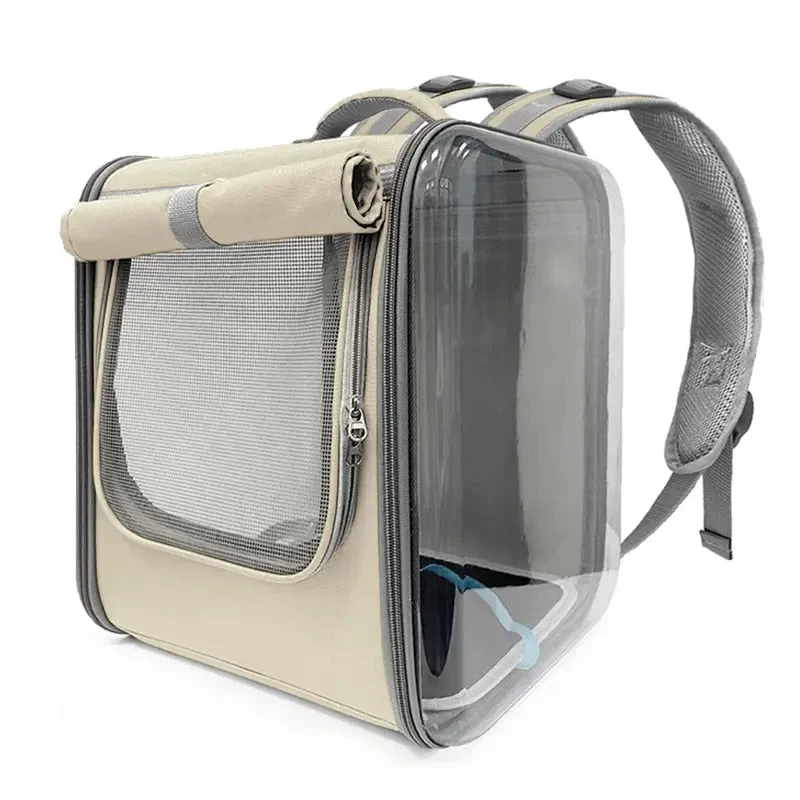 Sac à Dos Carré De Transport Spacieux Pour Chat 8 Sac à Dos Carré De Transport Spacieux Pour Chat – Image 8