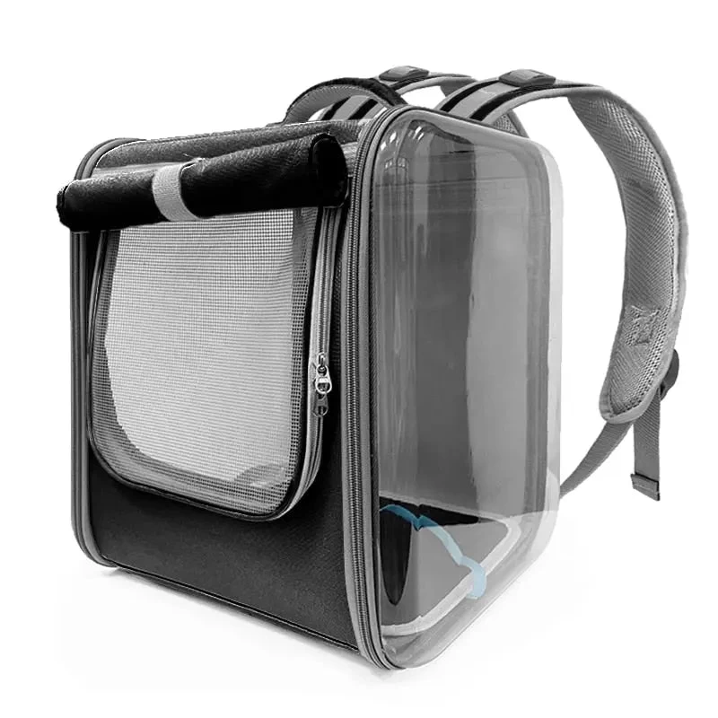 Sac à Dos Carré De Transport Spacieux Pour Chat 11 Sac à Dos Carré De Transport Spacieux Pour Chat – Image 11