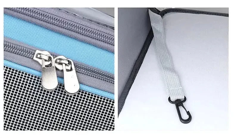 Sac à Dos Carré De Transport Spacieux Pour Chat 7 Sac à Dos Carré De Transport Spacieux Pour Chat – Image 7