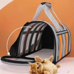 Sac à Dos De Transport Pliable En Tissu Oxford Pour Chat -Chats Fournitures Magasin Sac a dos de transport pliable en tissu oxford pour chat Pour toi Mon chat 1679927161