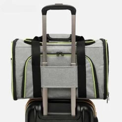 Sac De Transport Pliable Et Respirant Vert Et Gris Pour Chat -Chats Fournitures Magasin Sac de transport pliable et respirant vert et gris pour chat Pour toi Mon chat 1687529169738 d954dabc f066 4e75 9840 93b5afba719c