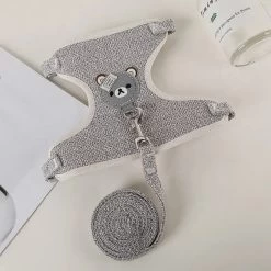 Sangle De Poitrine En Glaçure Avec Design D'ourson Pour Chat 11 Sangle De Poitrine En Glaçure Avec Design D'ourson Pour Chat -Chats Fournitures Magasin Sangle de poitrine en glacure avec design d ourson pour chat Pour toi Mon chat 1687448471864