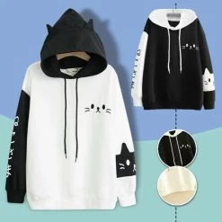 Sweat à Capuche à Motif De Patte De Chat Pour Femme 11 Sweat à Capuche à Motif De Patte De Chat Pour Femme -Chats Fournitures Magasin Sweat a capuche a motif de patte de chat pour femme Pour toi Mon chat 1680961363 70dff937 8a78 4fa5 94d0 45ac1ff6d0de