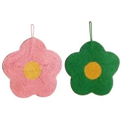 Tapis à Griffes De Chat En Sisal à Forme De Fleur -Chats Fournitures Magasin Tapis a griffes de chat en sisal a forme de fleur Pour toi Mon chat 1679675653