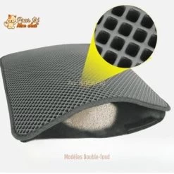 Tapis Récupérateur De Litière Pour Chat – Simple Et Double-fond Tapis Litière -Chats Fournitures Magasin Tapis recuperateur de litiere pour chat Double fond tapis litiere Pour toi Mon chat 1667392076
