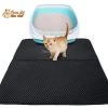 Tapis Récupérateur De Litière Pour Chat – Simple Et Double-fond Tapis Litière
