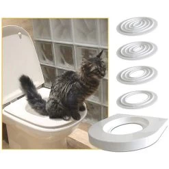 Toilettes D'entraînement En PVC Pour Chat 8 Toilettes D'entraînement En PVC Pour Chat -Chats Fournitures Magasin Toilettes d entrainement en PVC pour chats Pour toi Mon chat 1679485387 90906161 e622 4a47 aa8d 43582293882b